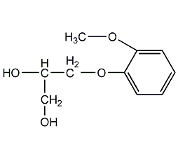 guaiacol glyceryl ether structural formula