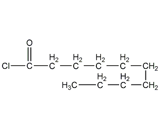 structural formula of decanoic acid chloride