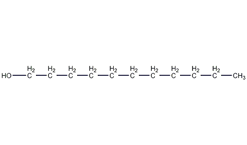 1-undecanol structural formula