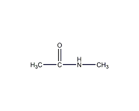 n-methylacetamide structural formula