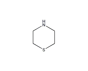 thiomorpholine structural formula