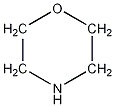 morpholine structural formula