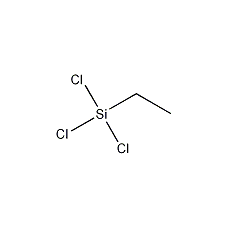 ethyl trichlorosilane structural formula