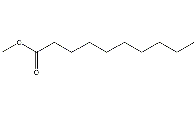 methyl decanoate structural formula