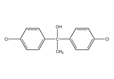 structural formula of dicofol