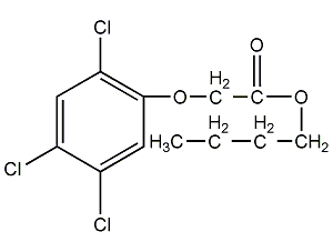 2,4,5-butyl hydrochloride structural formula
