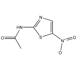 structural formula of acetaminidazole