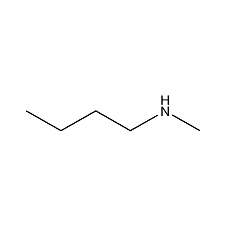 n-methylbutylamine structural formula