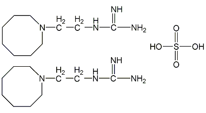 guanethidine sulfate structural formula