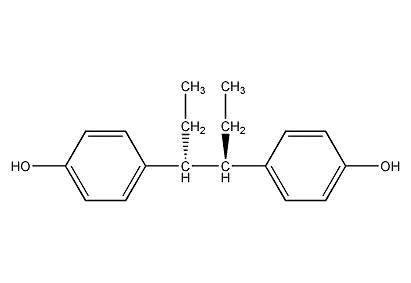 structural formula of estradiol