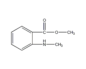 n-methyl anthranilic acid methyl ester structural formula