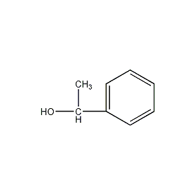 (r,s)-(±)-1-phenylethanol structural formula
