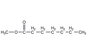 methyl enanthate structural formula