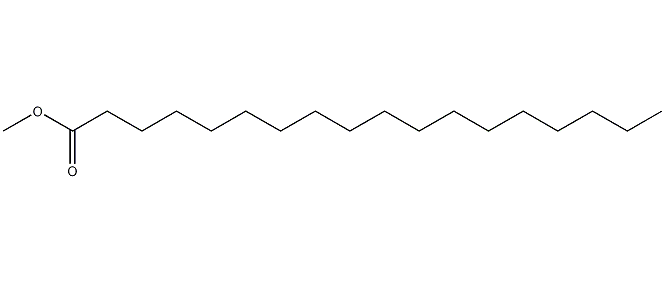 structural formula of methyl stearate