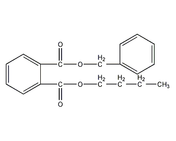butyl benzyl phthalate structural formula