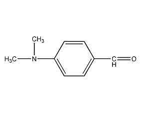 p-dimethylaminobenzaldehyde structural formula