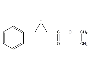 3-phenyloxiranecarboxylic acid ethyl ester structural formula