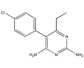 pyrimethamine structural formula