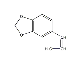 isosafrole structural formula
