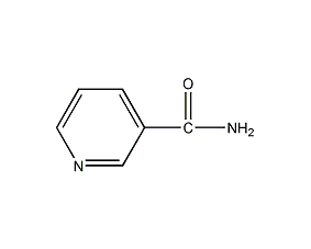 nicotinamide structural formula