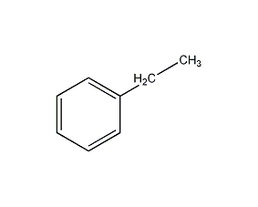 ethylbenzene structural formula