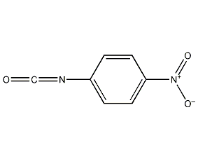 structural formula of p-nitrophenyl isocyanate