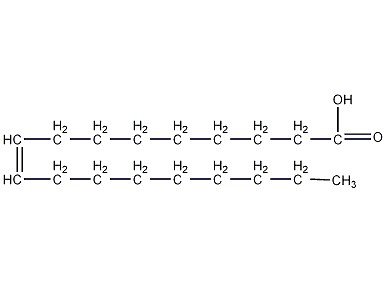 oleic acid structural formula