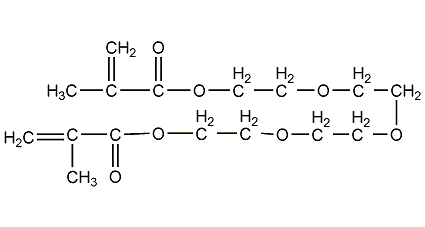 tetraethylene glycol dimethacrylate structural formula