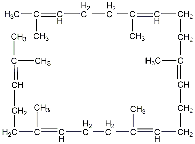 squalene structural formula