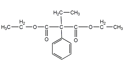 phenylethyl malonate diethyl ester structural formula