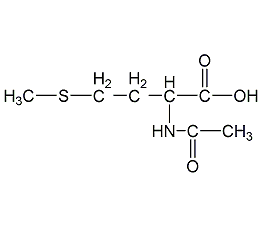 n-acetyl-l-methionine structural formula