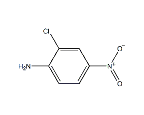 2-chloro-4-nitroaniline structural formula