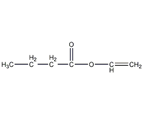 structural formula of vinyl butyrate