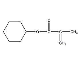 cyclohexyl methacrylate structural formula