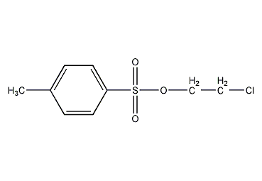 2-chloroethyl p-toluenesulfonate structural formula