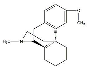 dextromethorphan structural formula