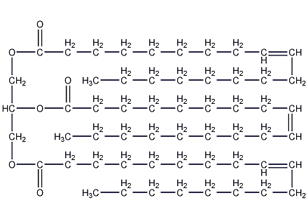trioolein structural formula