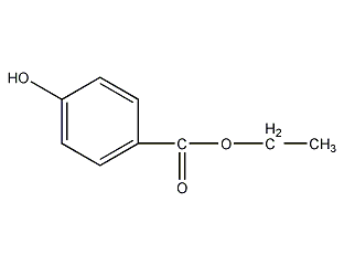 ethyl paraben structural formula