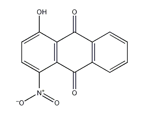 hydroxynitroanthraquinone structural formula