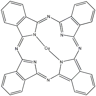 copper phthalocyanine structural formula