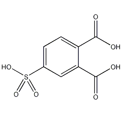 4-sulfophthalic acid structural formula