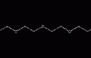 Triethylene glycol monobutyl ether structural formula