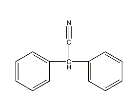 diphenylacetonitrile structural formula