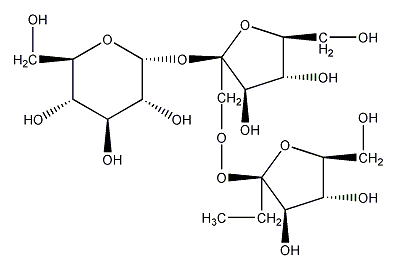 1-sucrose triose structural formula