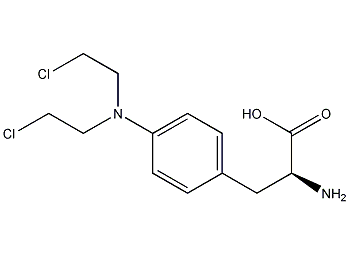 melphalan structural formula