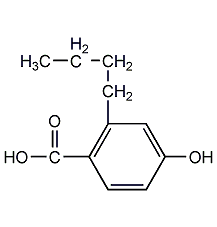 butyl paraben structural formula