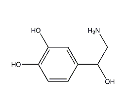 l-norepinephrine structural formula