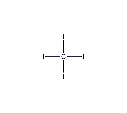 carbon tetraiodide structural formula