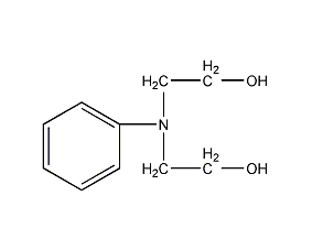 n-phenyldiolamine structural formula
