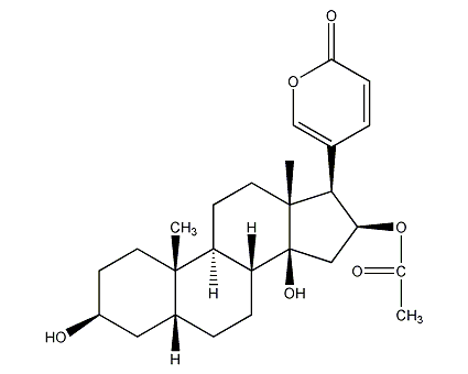 structural formula of bufotal